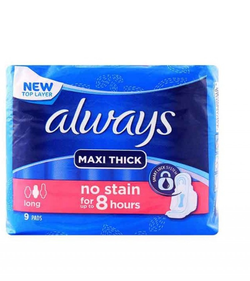 Always maxi thick and extra long 7 pads